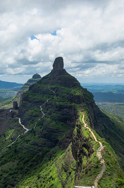 Anjaneri Fort Nashik Maharashtra Sahyadri trekking